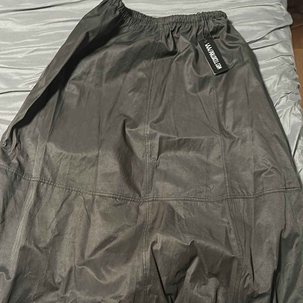 Dolls Kill Black Maxi Skirt